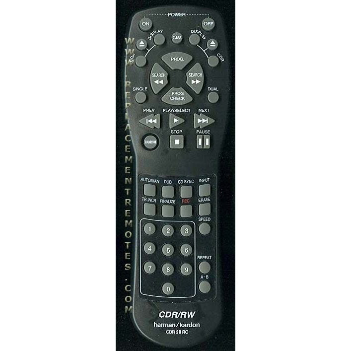 Harman-Kardon CDR26 Audio Remote Control