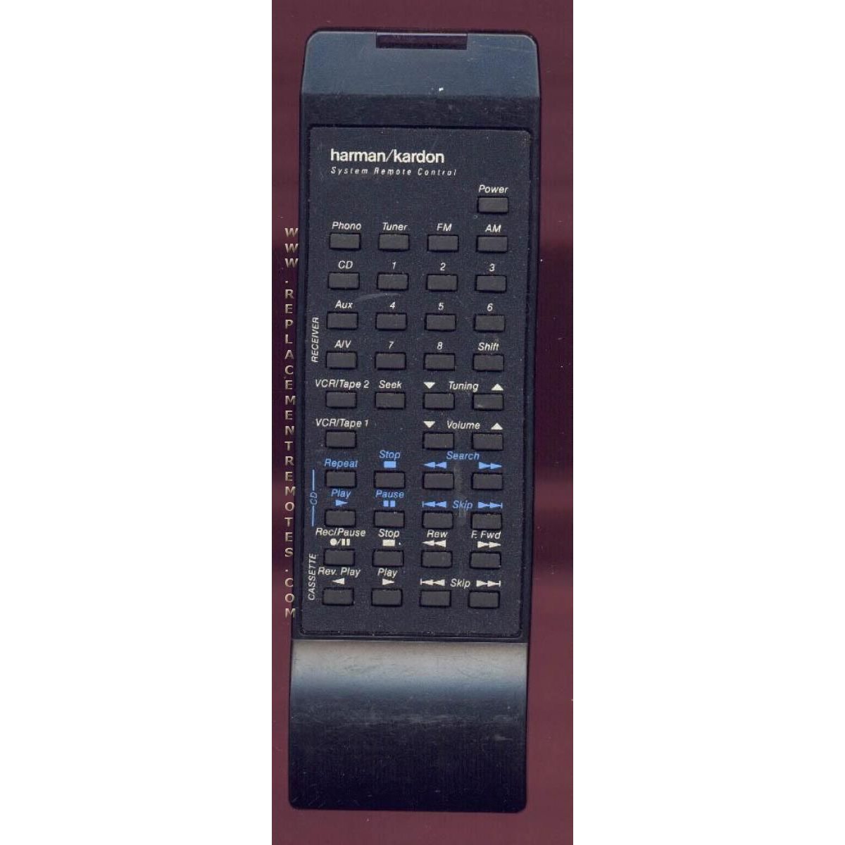 Harman-Kardon HK3600 Audio Remote Control