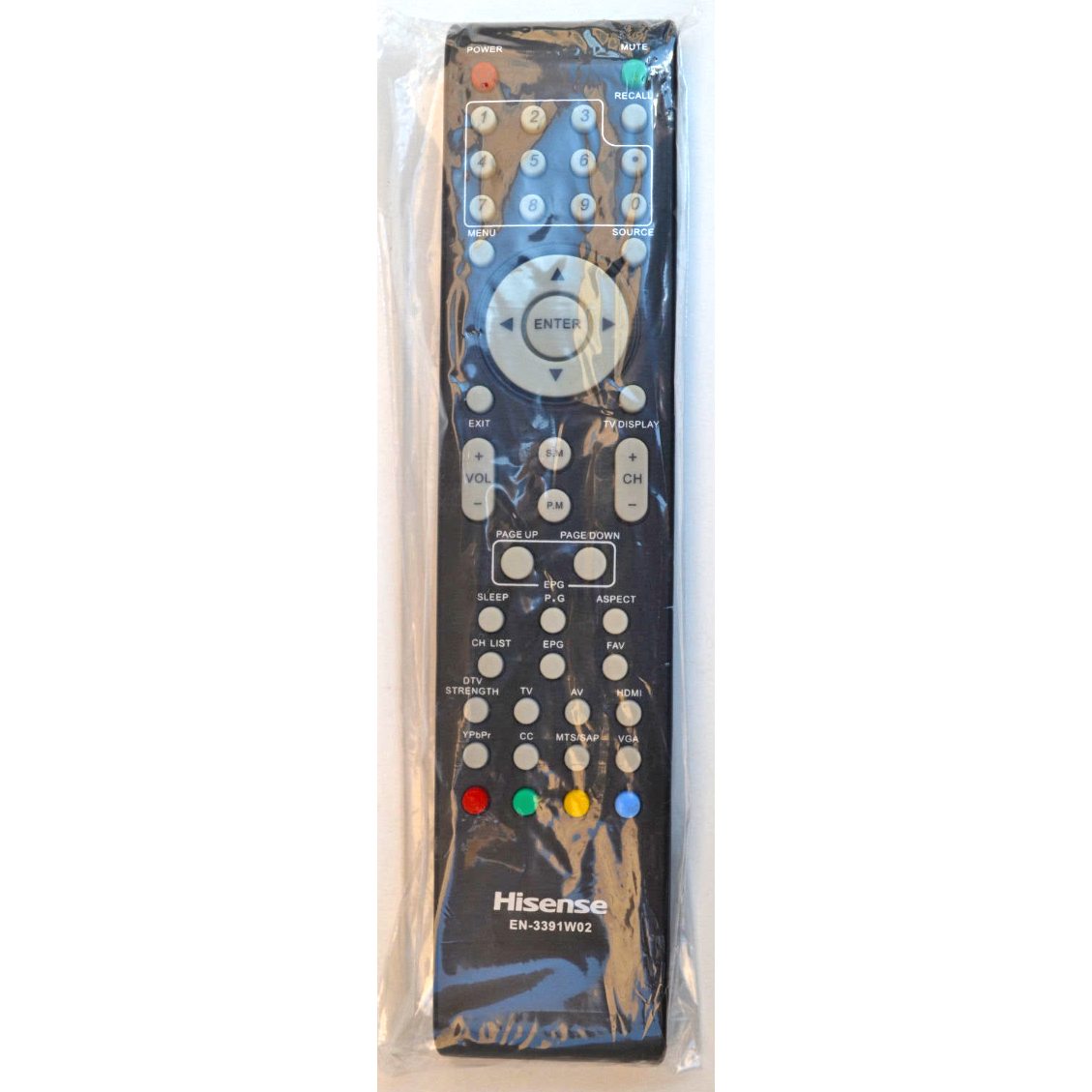 Hisense EN-3391W03 TV Remote Control