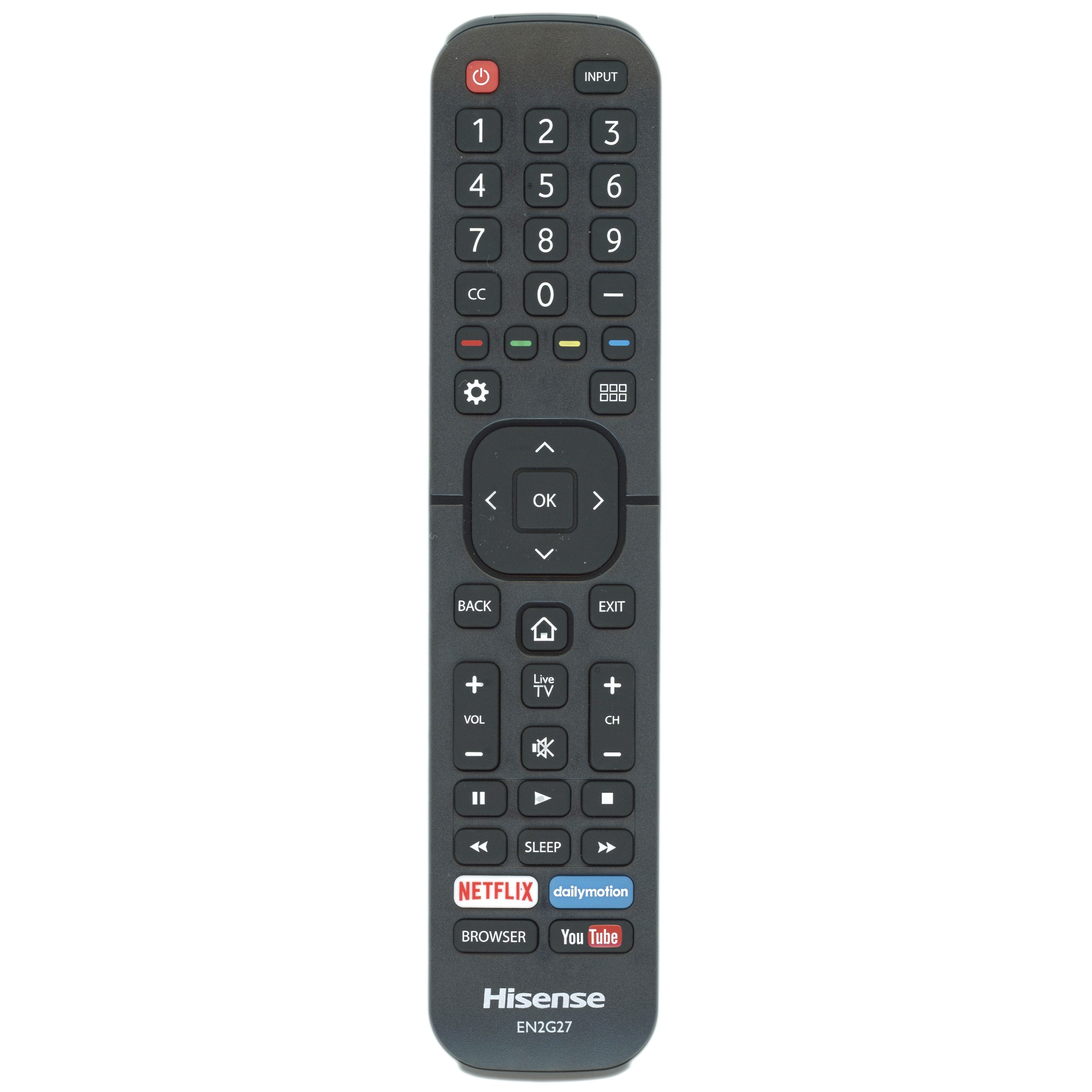 Hisense EN2G27 TV Remote Control