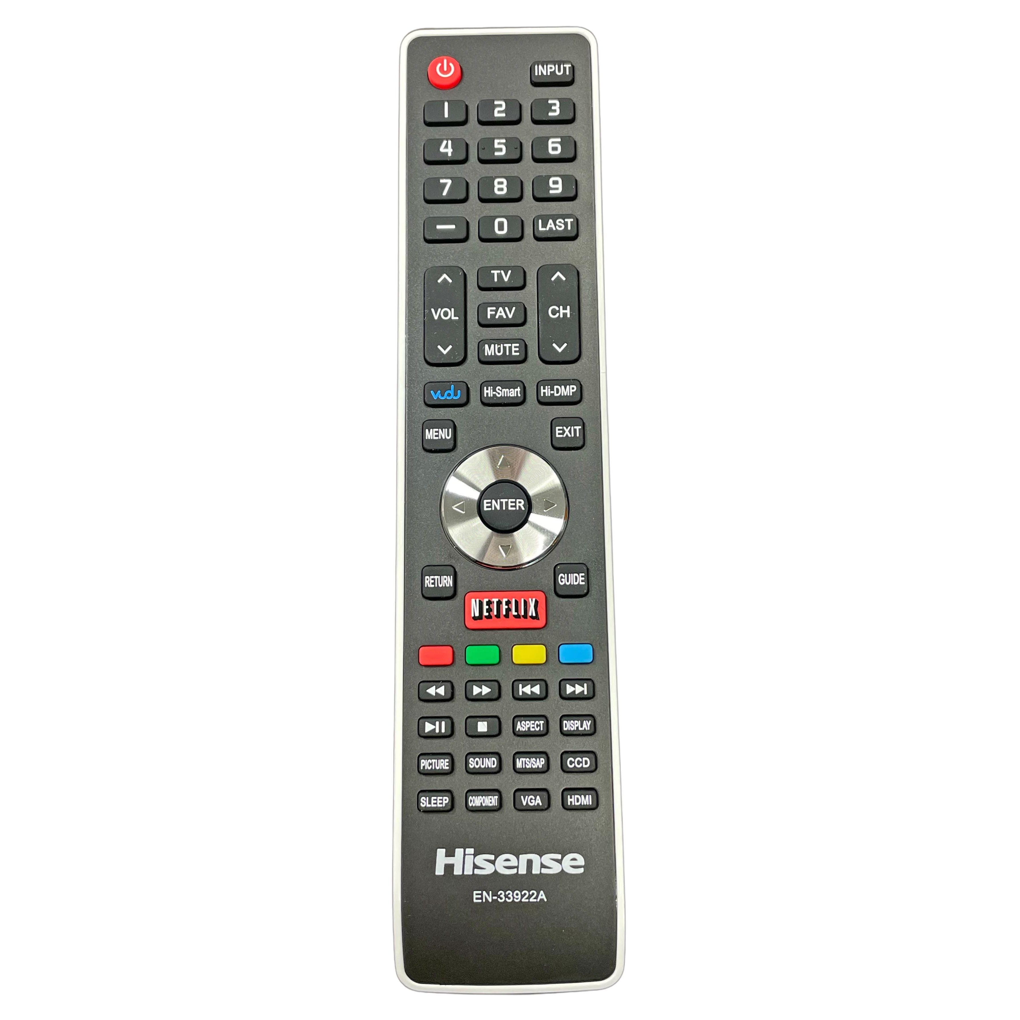 Hisense EN33922A TV Remote Control