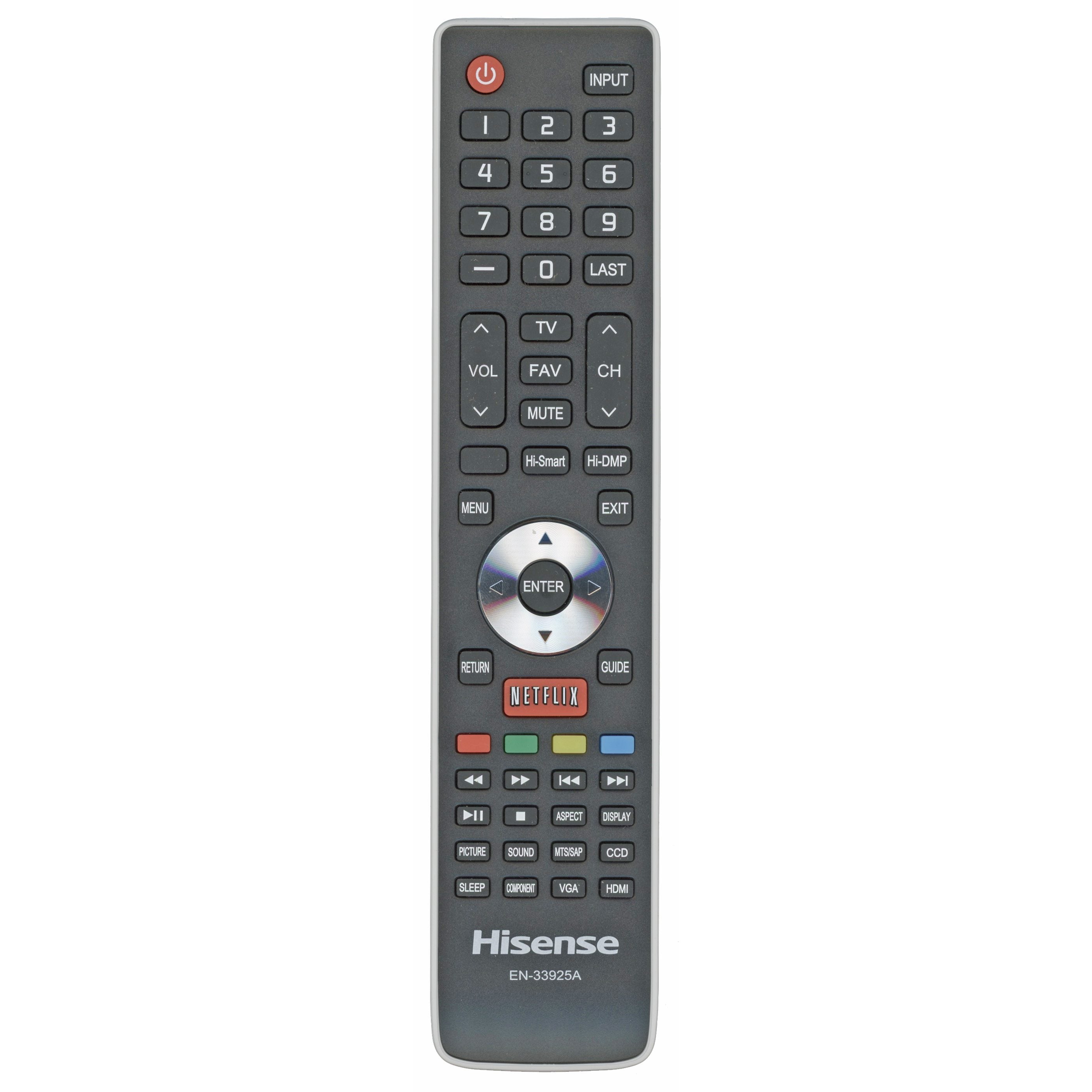 Hisense EN33925A TV Remote Control