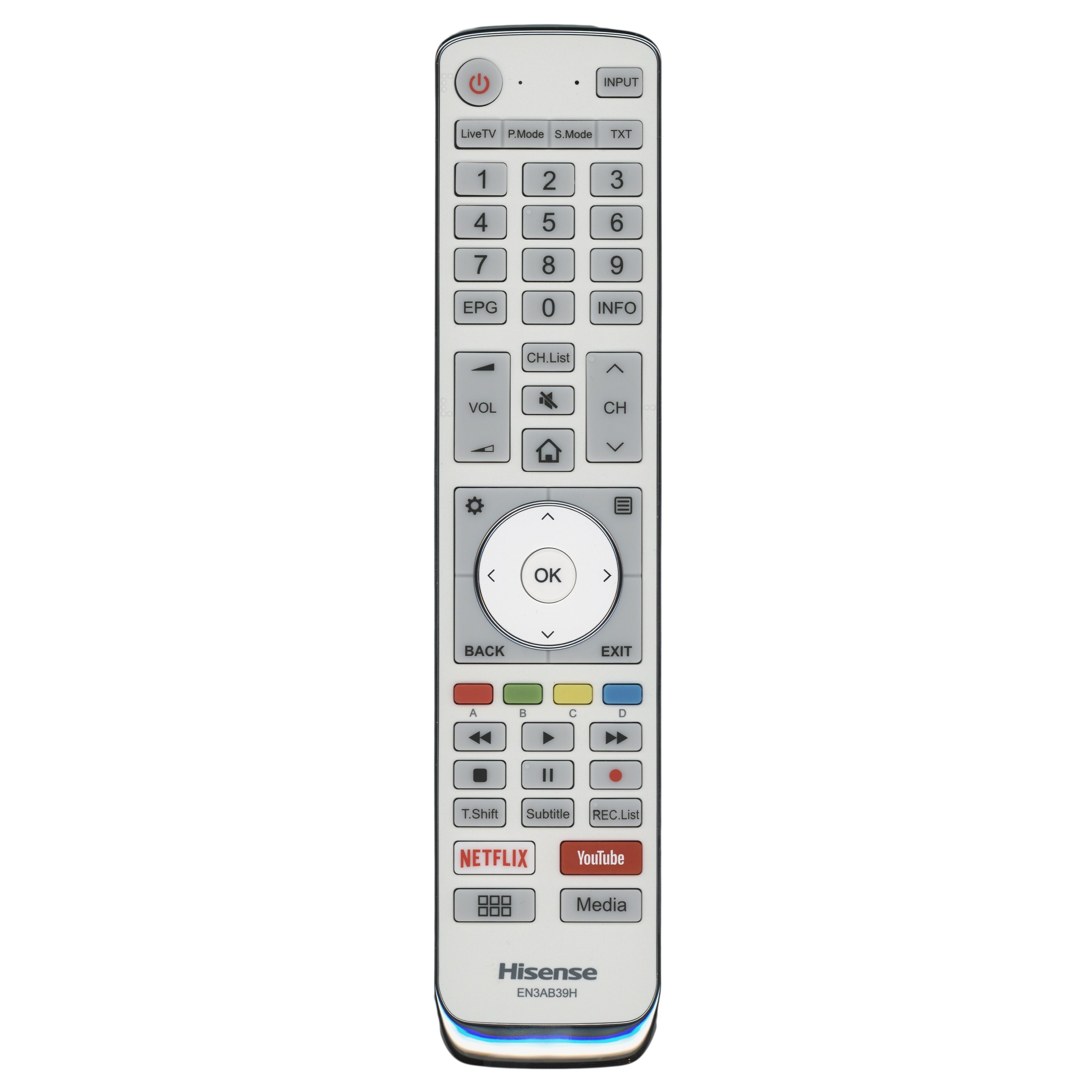 Hisense EN3AB39H TV Remote Control