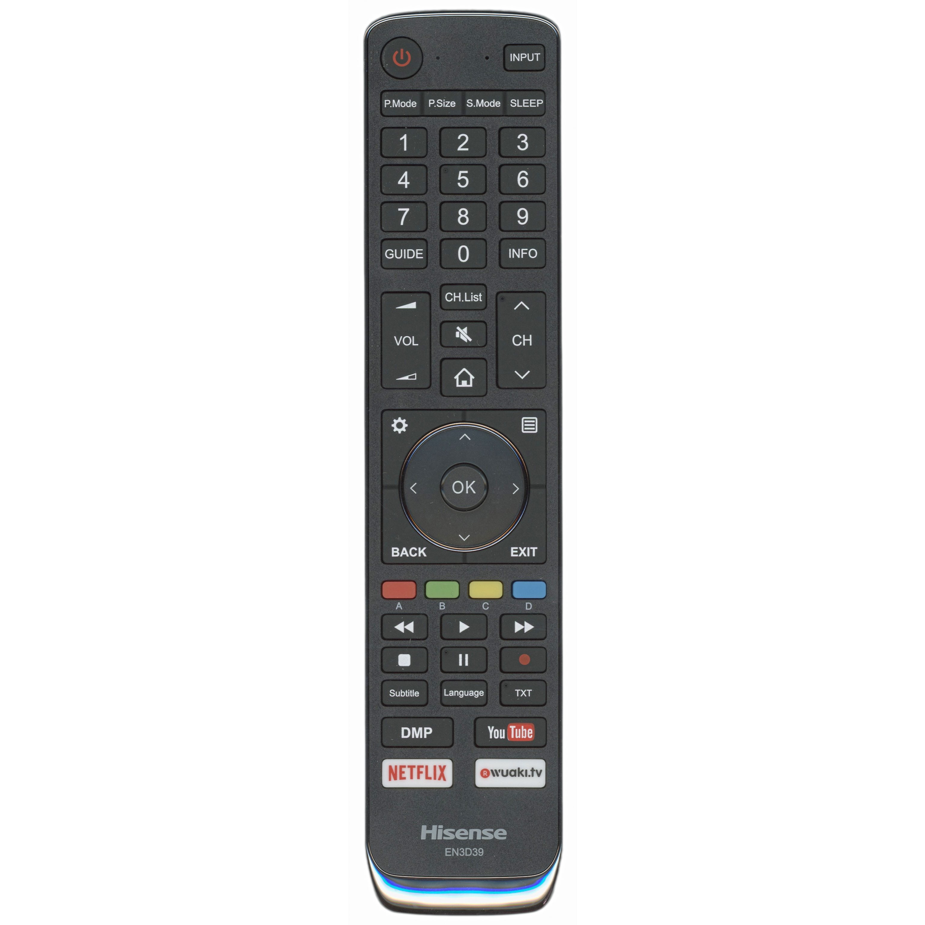 Hisense EN3D39 TV Remote Control