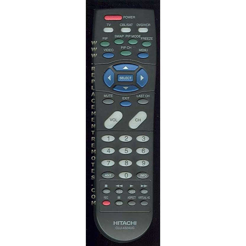 Hitachi CLU4324UG TV Remote Control