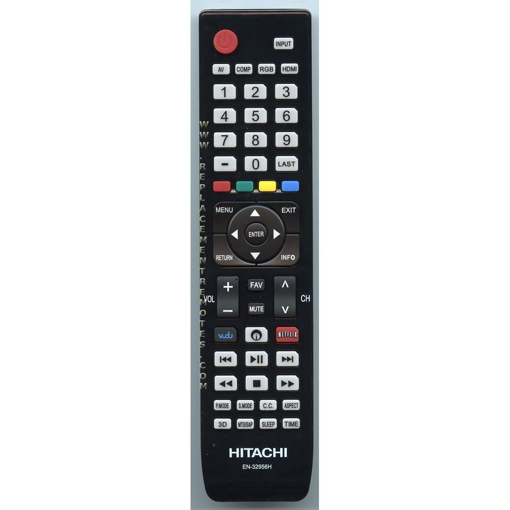 Hitachi EN32956H TV Remote Control