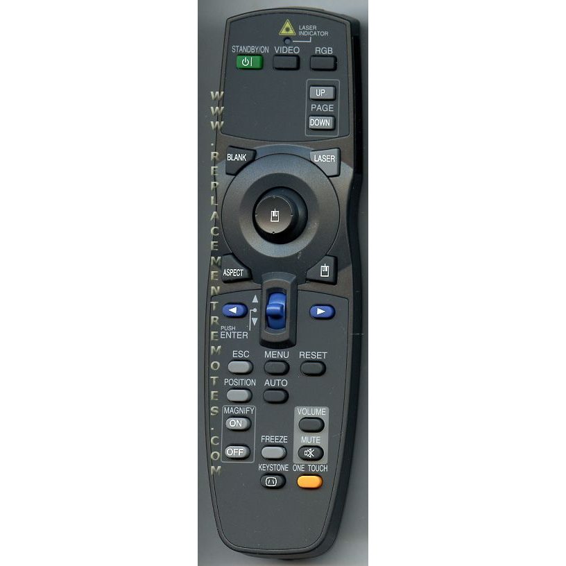 Hitachi HL02192 for DUKANE Projector Remote Control