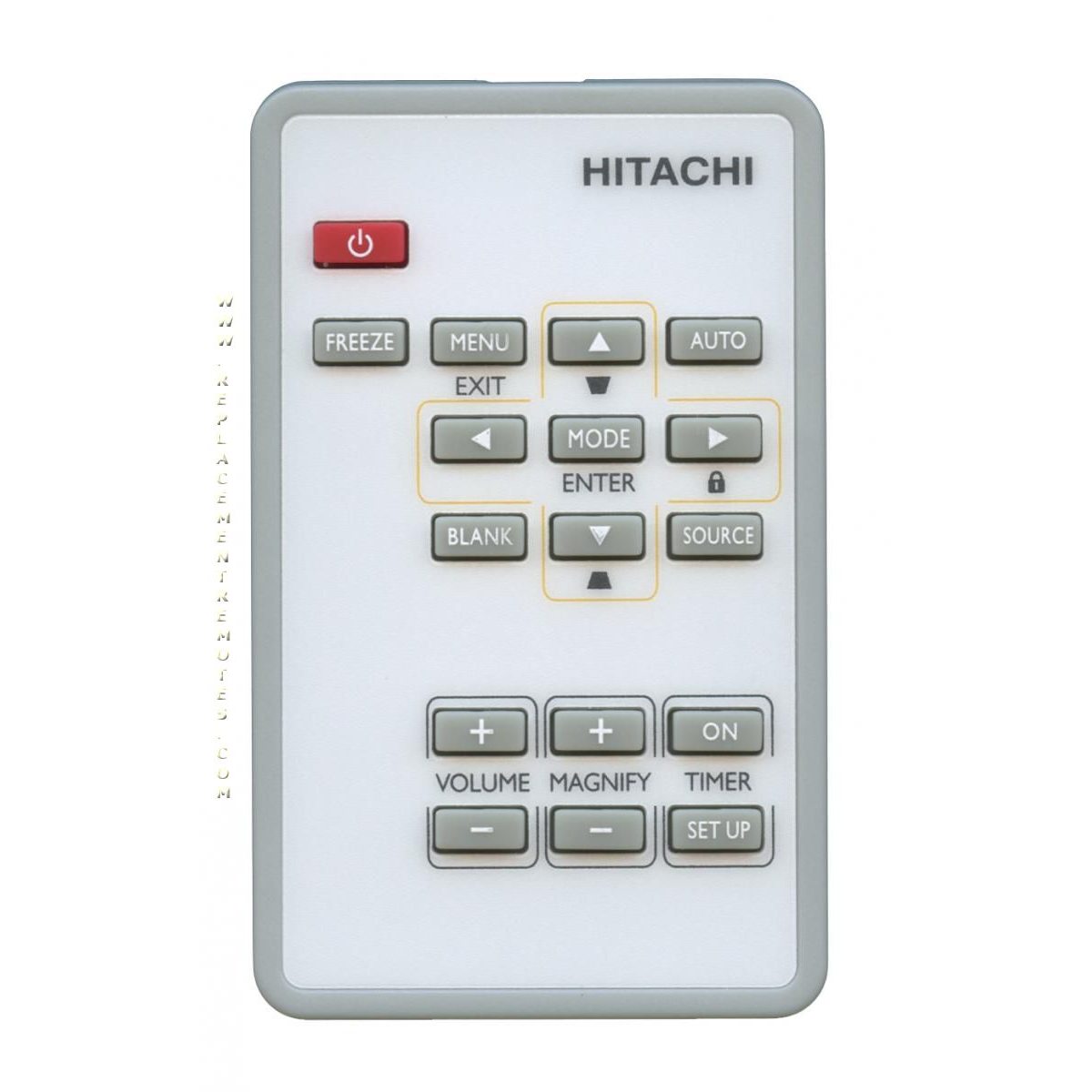 Hitachi HL02961 Projector Remote Control