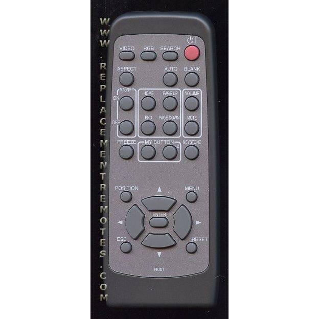 Hitachi R001 Projector Remote Control