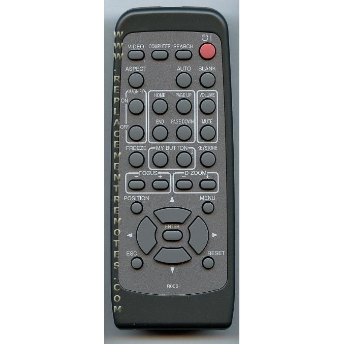 Hitachi R006 Projector Remote Control