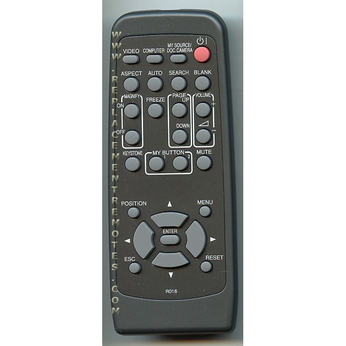 Hitachi R016 Projector Remote Control