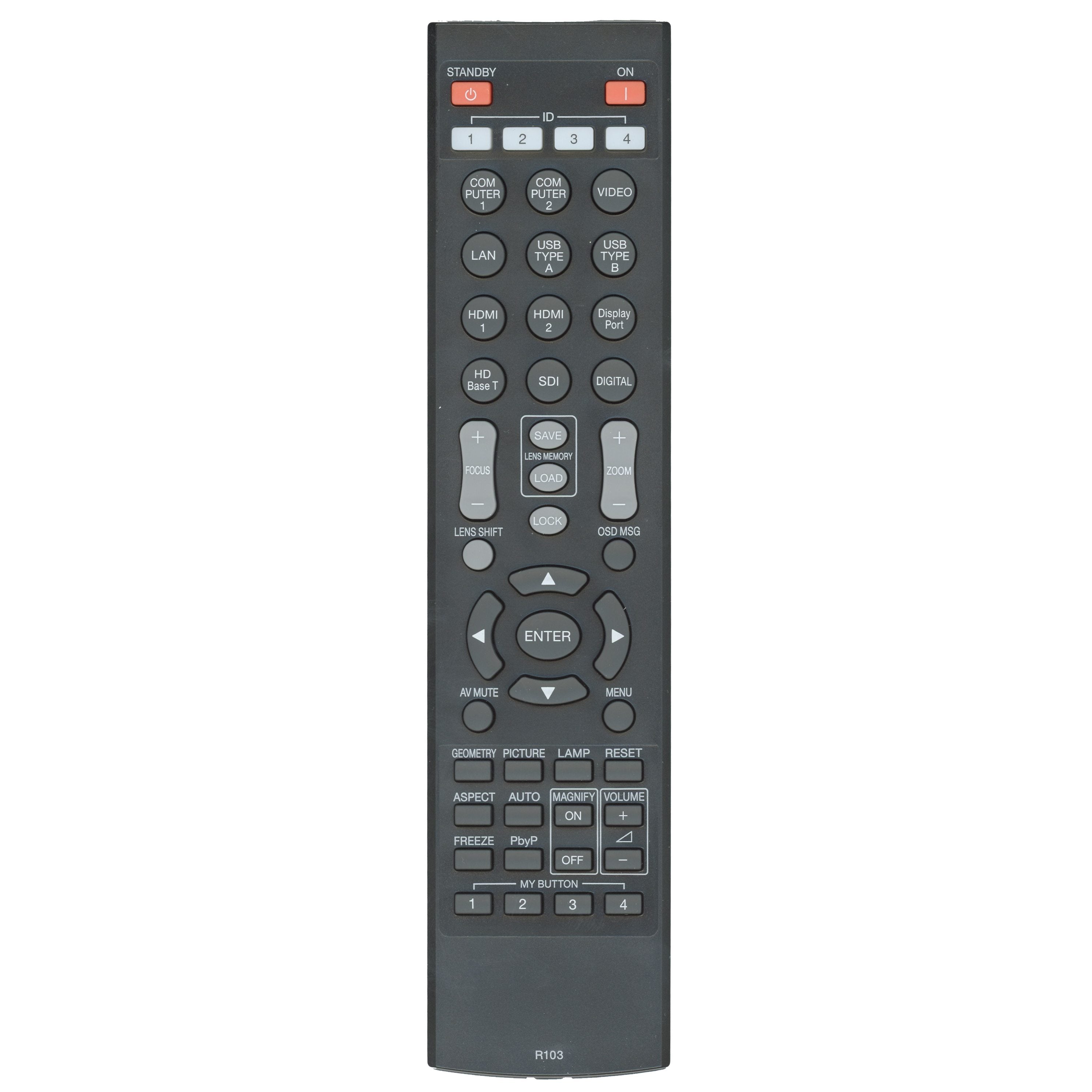 Hitachi R103 Projector Remote Control