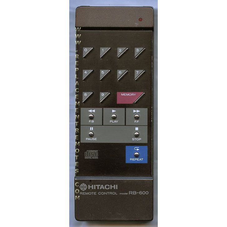 Hitachi RB600 CD Remote Control