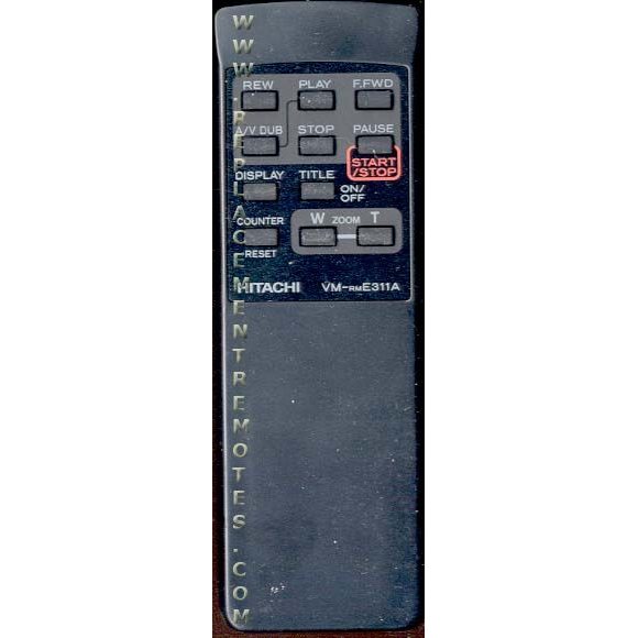 Hitachi VTRME311A Video Camera Remote Control