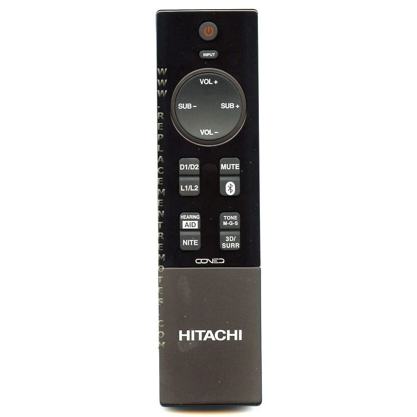 Hitachi X480445 Sound Bar Remote Control