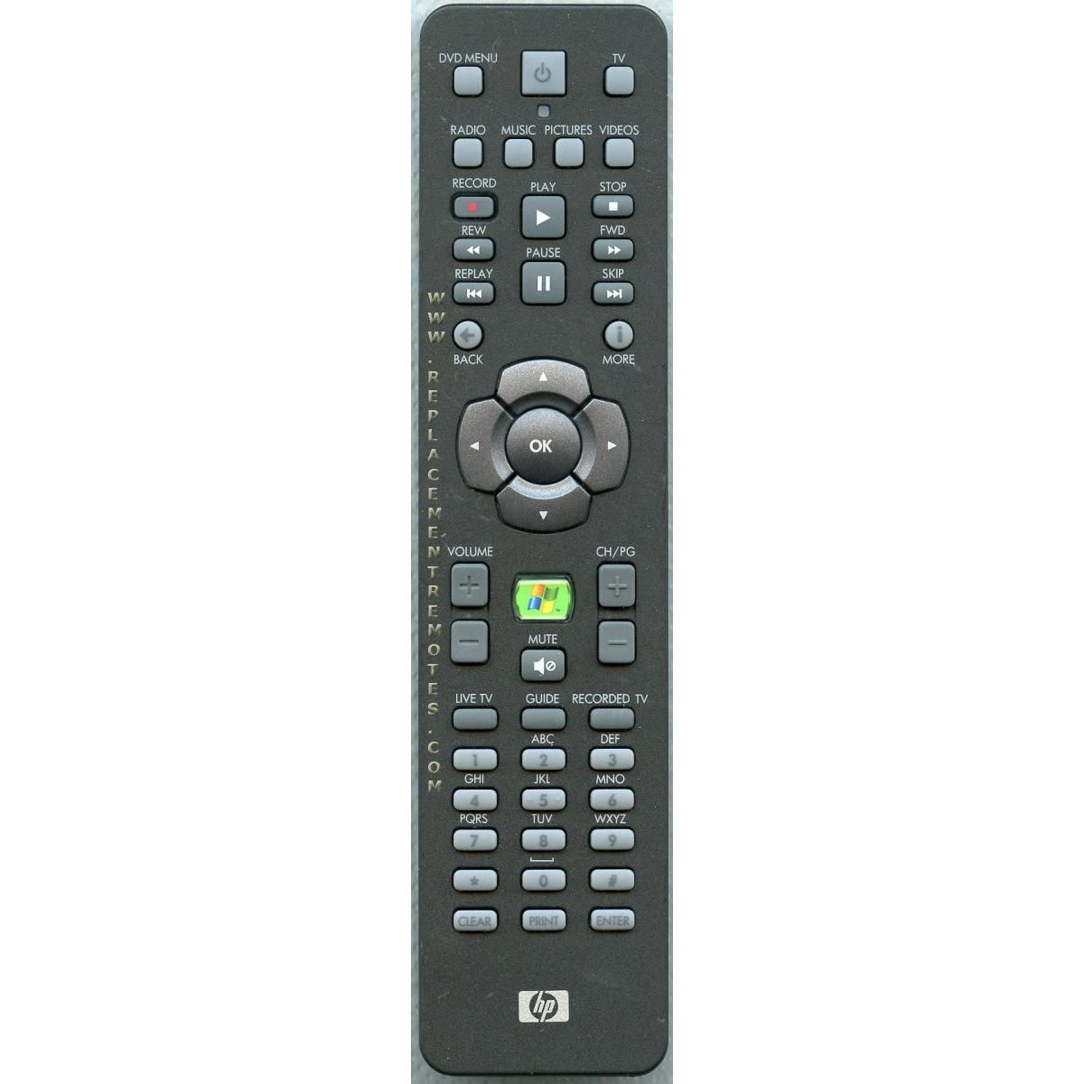 HP 51876727 Media Remote Control