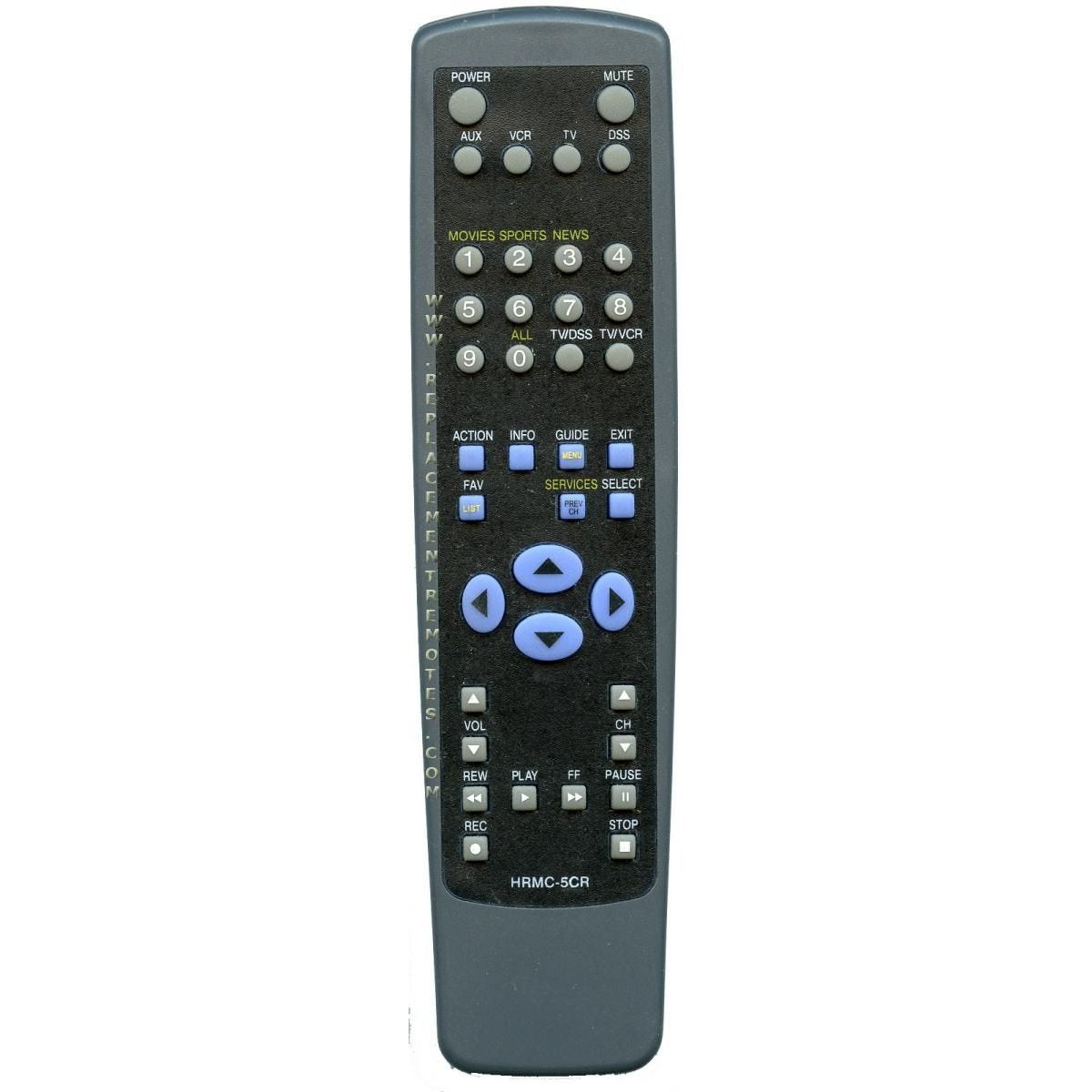 Hughes Network HRMC5CR Satellite Remote Control