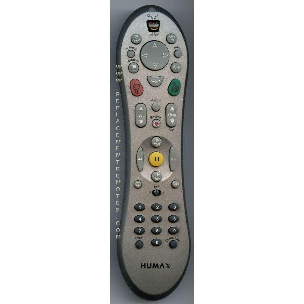 Humax 061204/A1 DVR Remote Control