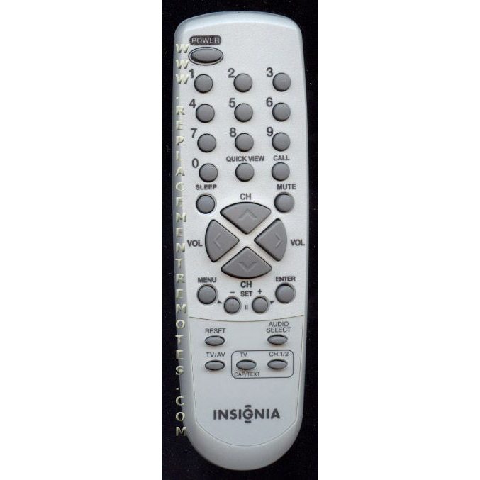 Insignia 076N0DW180 TV Remote Control