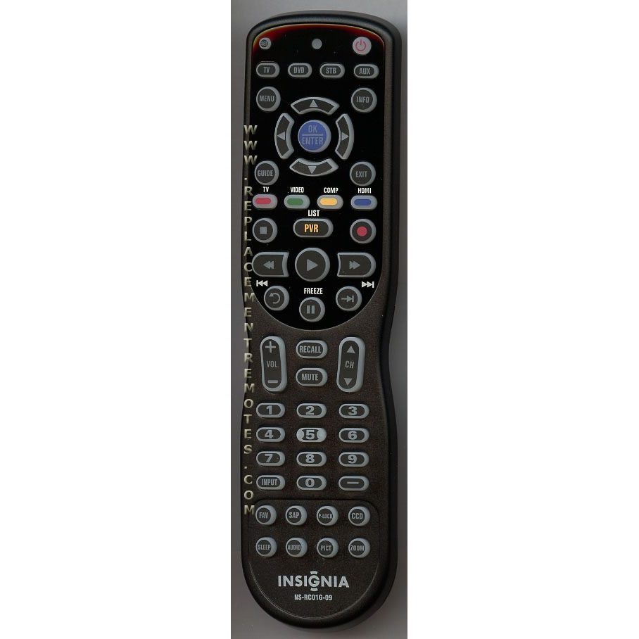 Insignia 098TRABDHNEBYU TV Remote Control