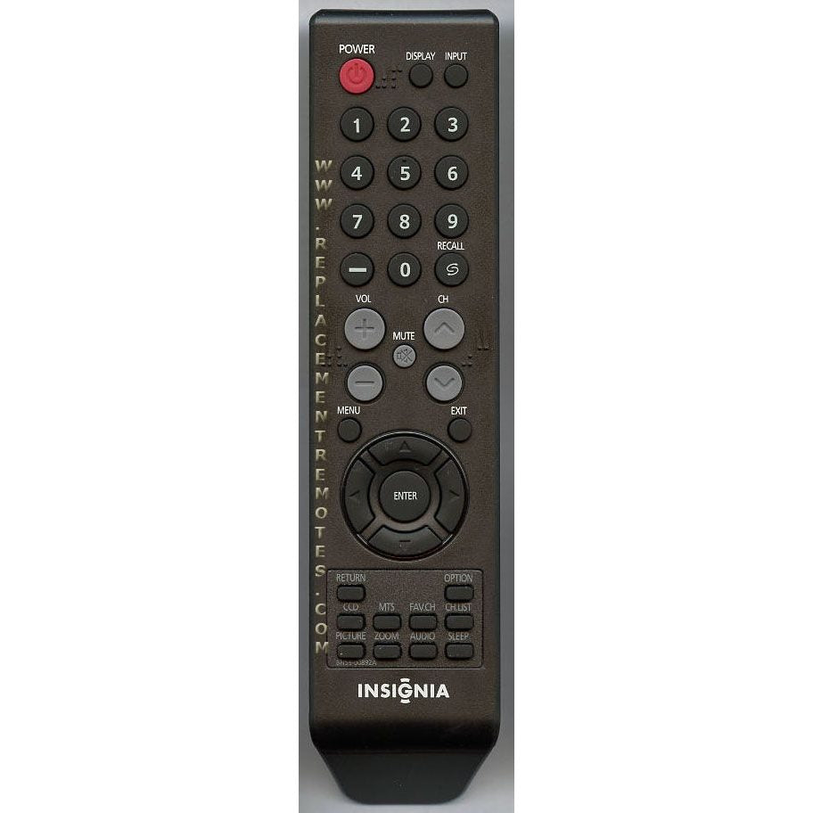 Insignia BN5900892A TV Remote Control