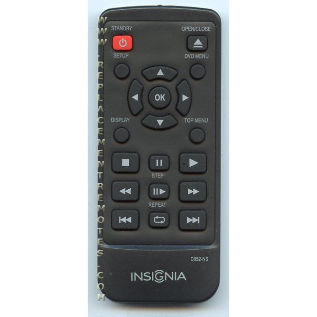 Insignia D052NS DVD Remote Control