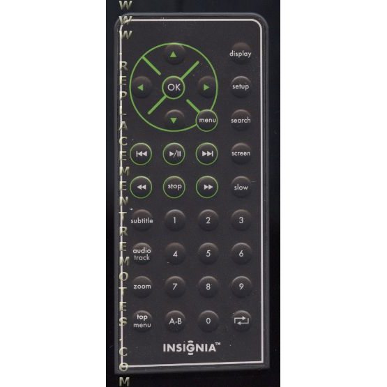 Insignia ES06360 DVD Remote Control