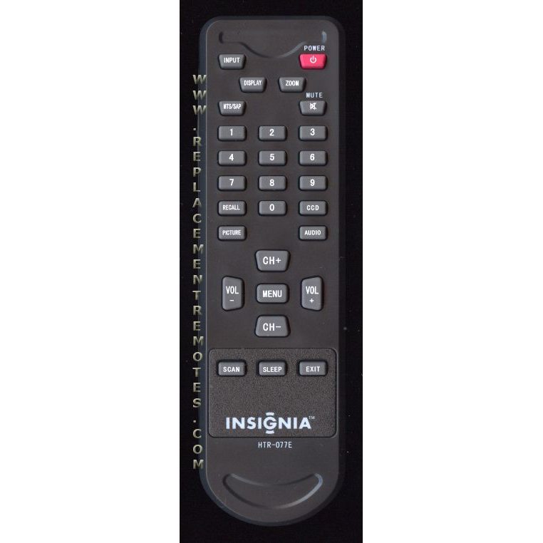 Insignia HTR077E TV Remote Control