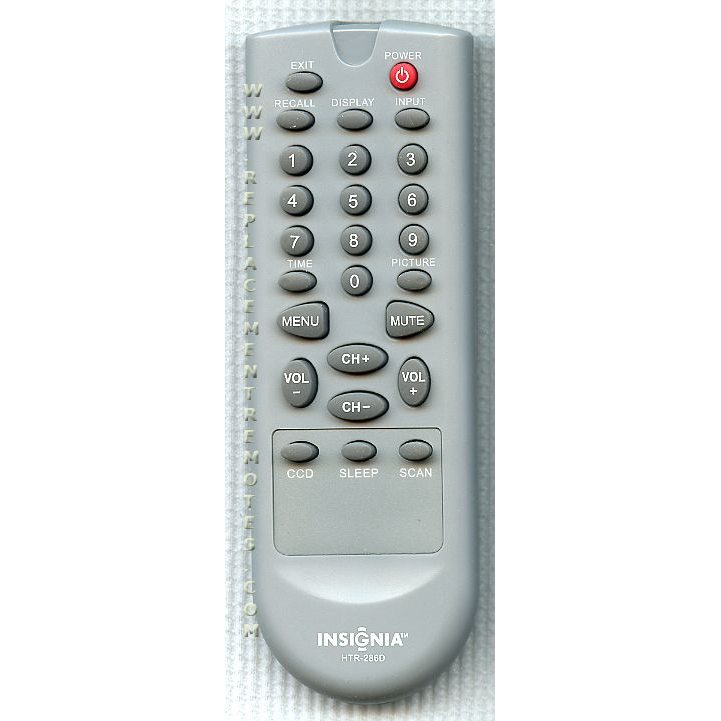 Insignia HTR286D TV Remote Control