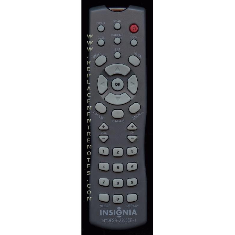 Insignia HYDFSRA205EP1 TV Remote Control