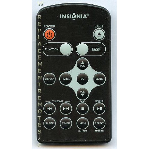 Insignia NSB2114 DVD Remote Control