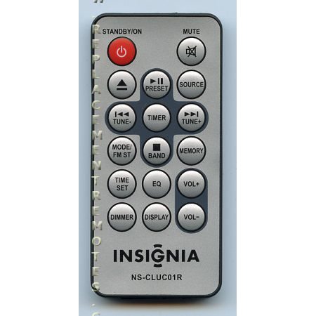 Insignia NSCLUC01R Audio Remote Control