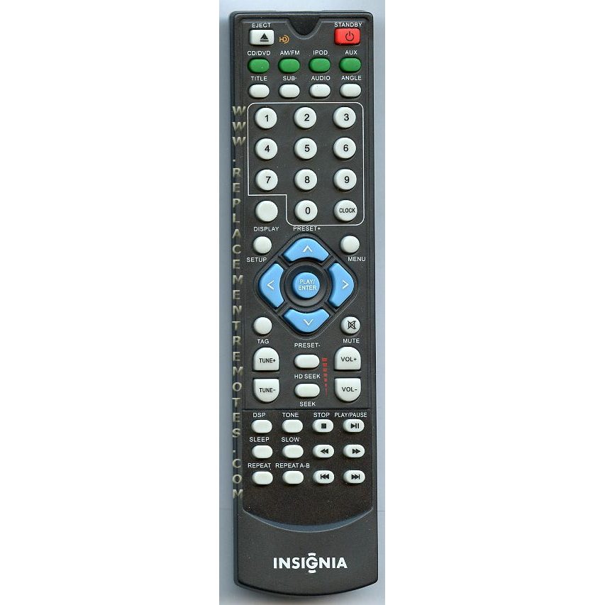 Insignia NSHD3113 Receiver Remote Control