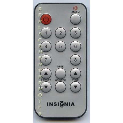 Insignia NSHDTUNE Audio Remote Control