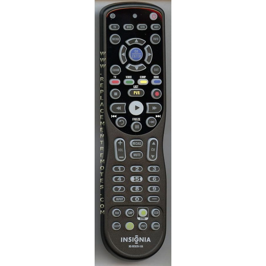 Insignia NSRC02U10A TV Remote Control