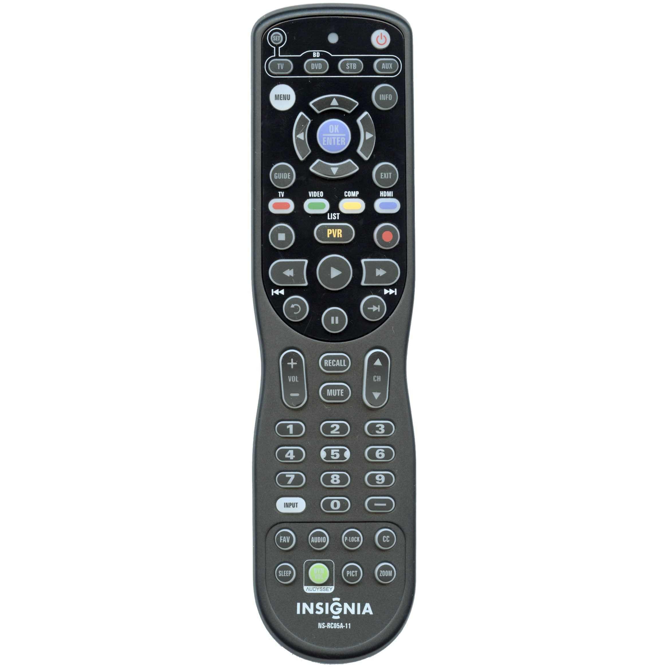 Insignia NSRC05A11 TV Remote Control