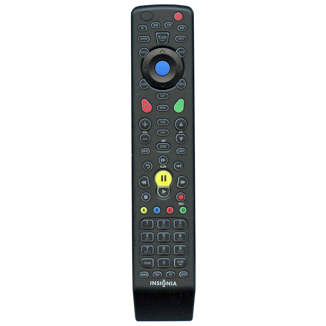 Insignia NSRC08A11 DVDR Remote Control