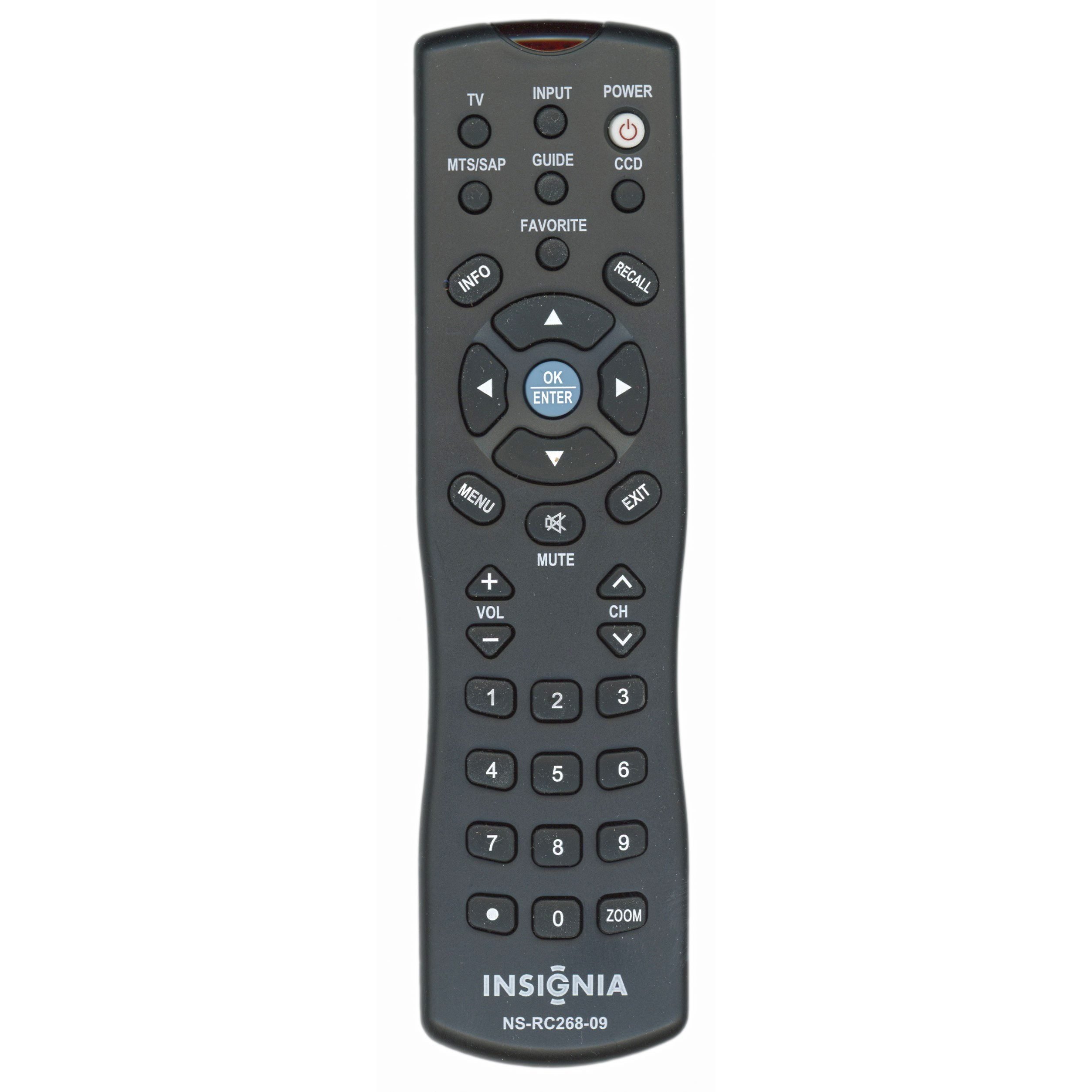 Insignia NSRC26809 TV Remote Control