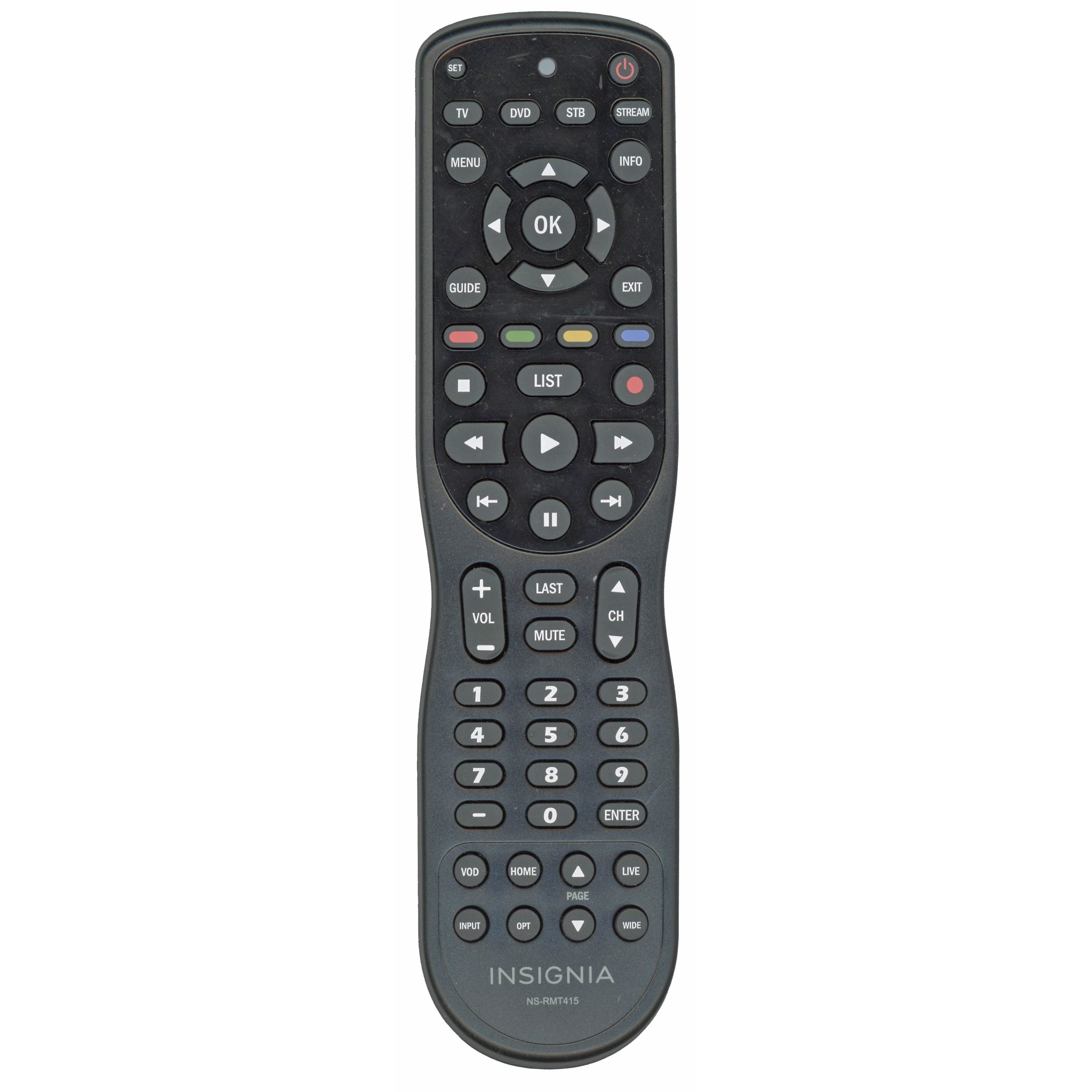 Insignia NSRMT415 4-Device Universal Remote Control