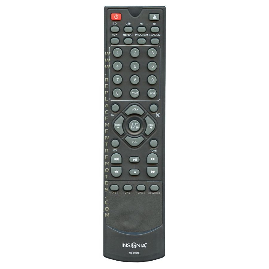 Insignia NSSH513 Audio Remote Control