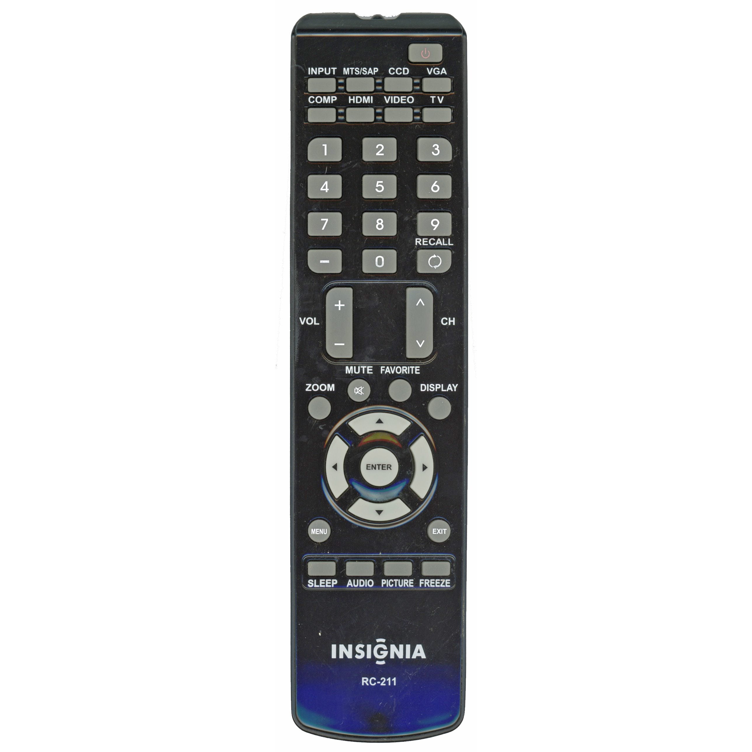 Insignia RC211 TV Remote Control