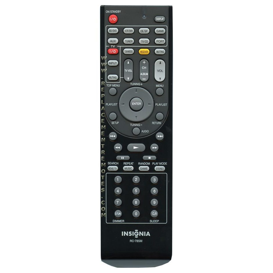 Insignia RC785M Home Theater Remote Control