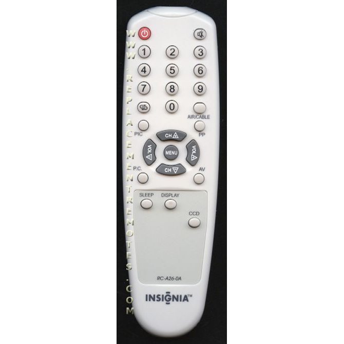 Insignia RCA260A TV Remote Control