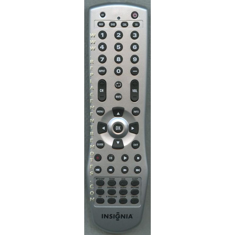 Insignia RCD100A TV Remote Control