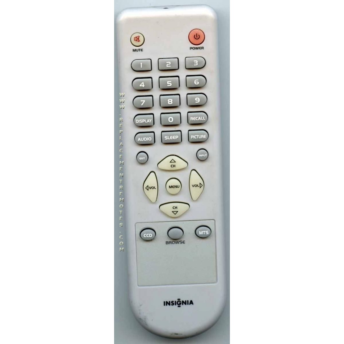 Insignia RCNN184 TV Remote Control