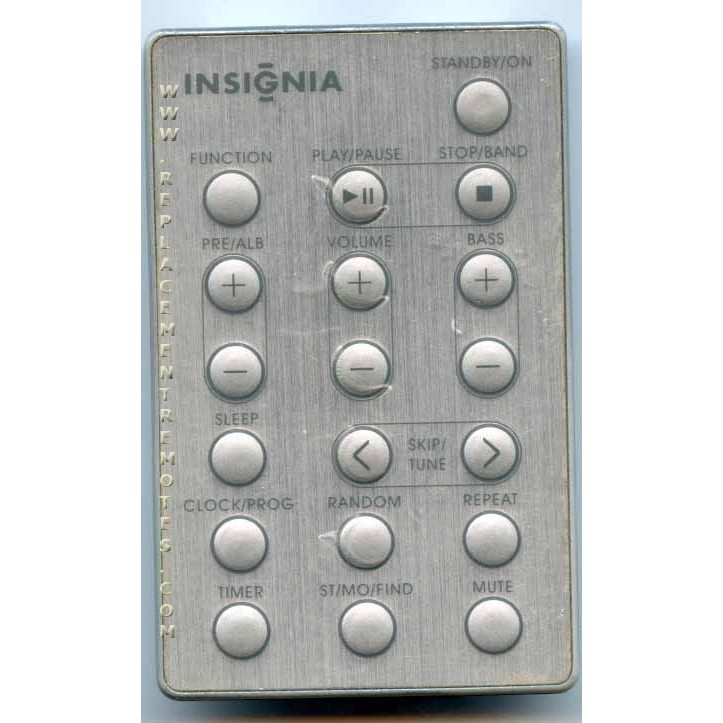 Insignia RCNN277 DVD Remote Control