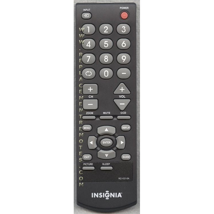 Insignia RCV210A TV Remote Control