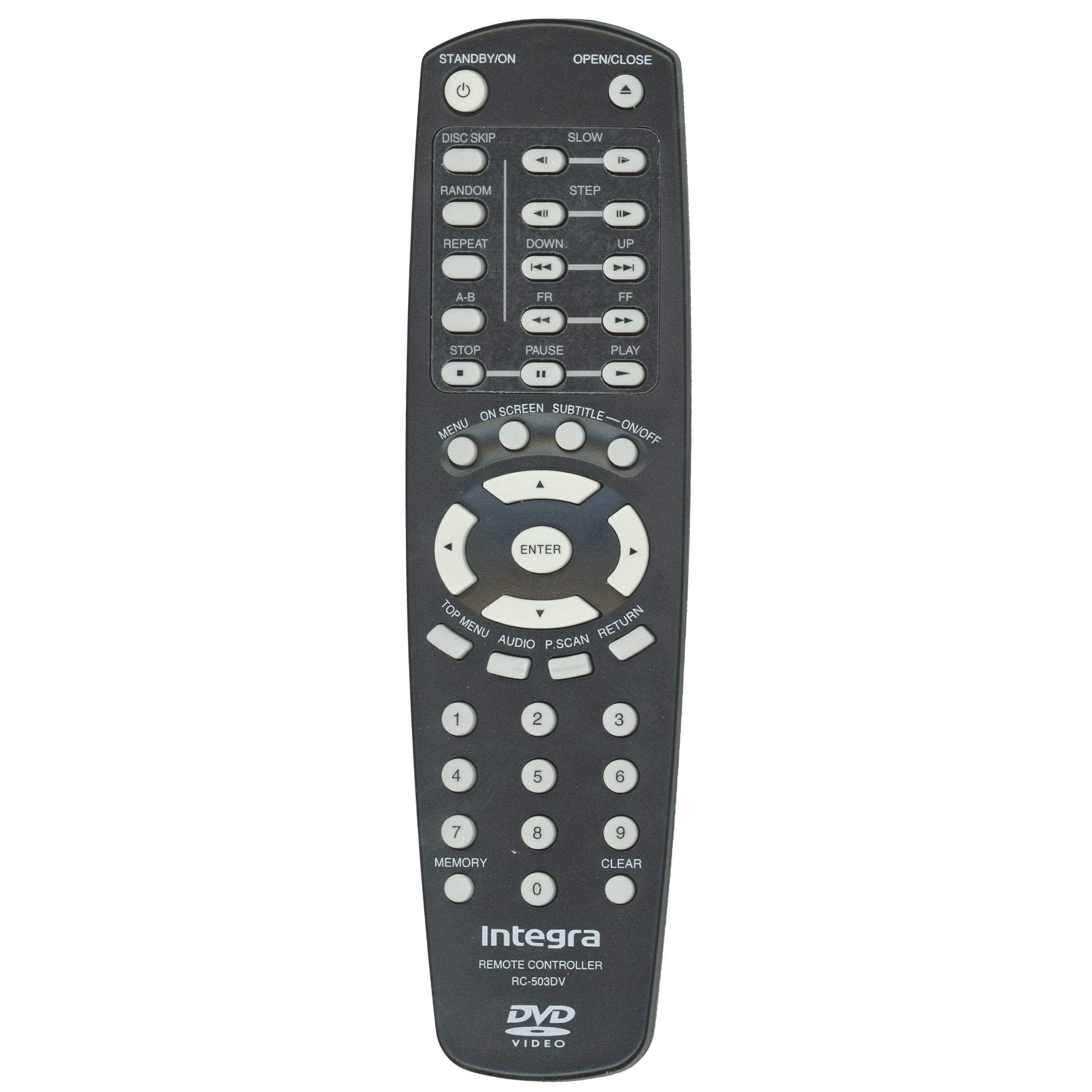 Integra RC503DV DVD Remote Control