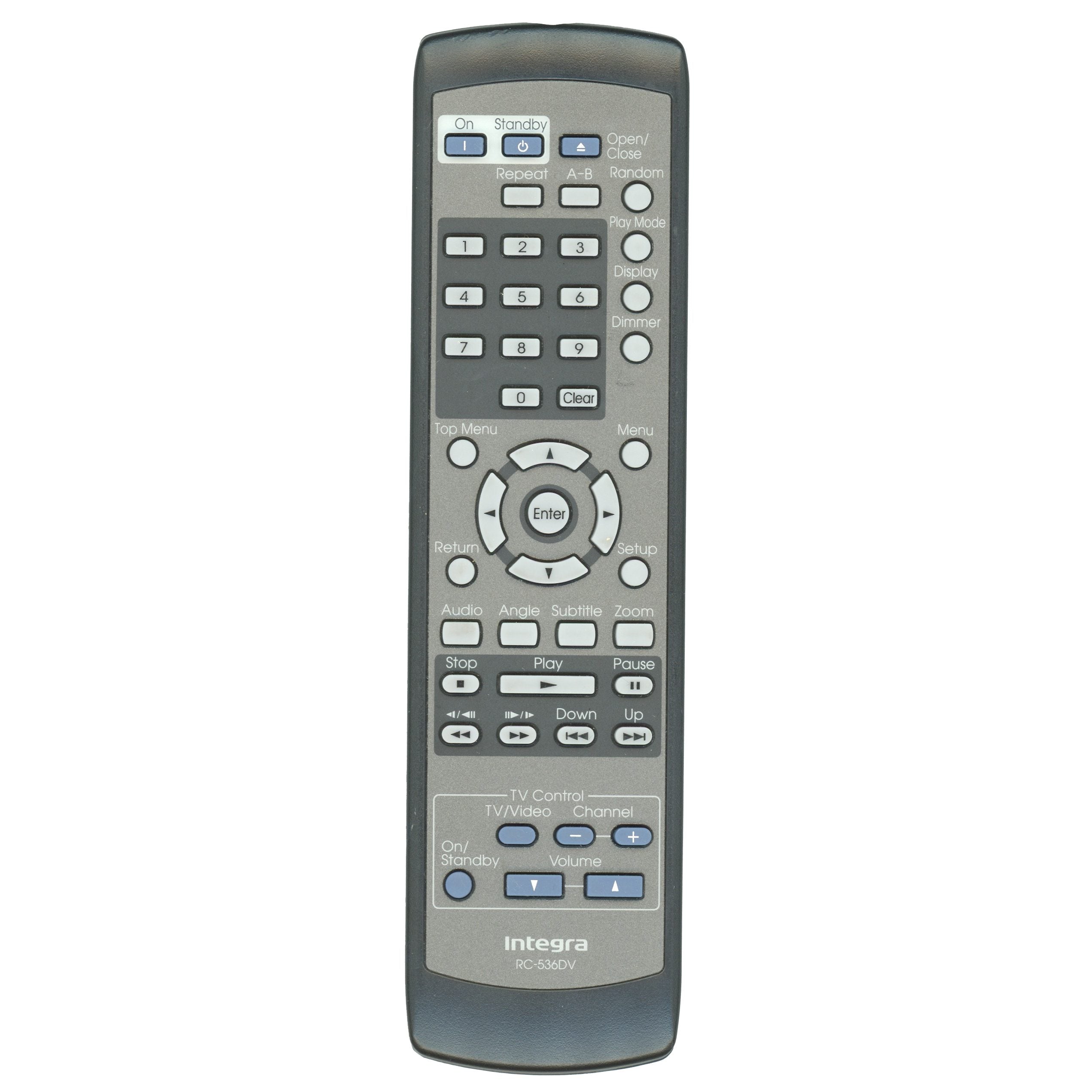 Integra RC536DV DVD Remote Control