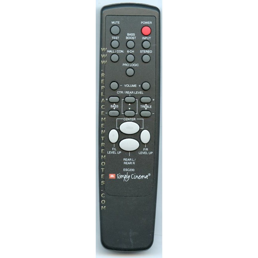 JBL ESC230 Simply Cinema Audio Remote Control